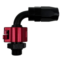 PTFE Racord Snap-on AN6 90° - Negru