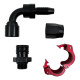 Fiting 90° PTFE Snap-on fitting AN8 90° - Nergu | race-shop.ro