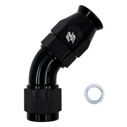 Fitting PTFE forjat FULL FLOW AN4 45°