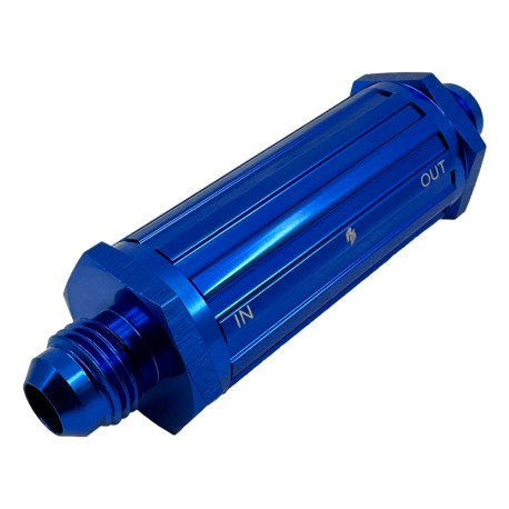 Externe Filtru combustibil universal RACES (billet) - AN6 | race-shop.ro