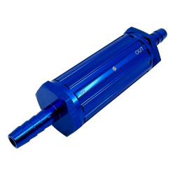 Filtru combustibil universal RACES (billet) - 8mm