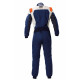 Combinezoane Costum de curse FIA OMP FIRST EVO my2025 bleumarin/portocaliu fluo | race-shop.ro