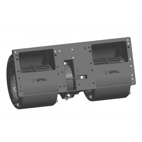 Bazár Ventilator universal electric centrifugal dublu SPAL,12V DETERIORAT | race-shop.ro