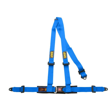Centuri de siguranță și accesorii Centuri de siguranta in 3 puncte OMP ROAD 3 ECE 16-08, albastre | race-shop.ro