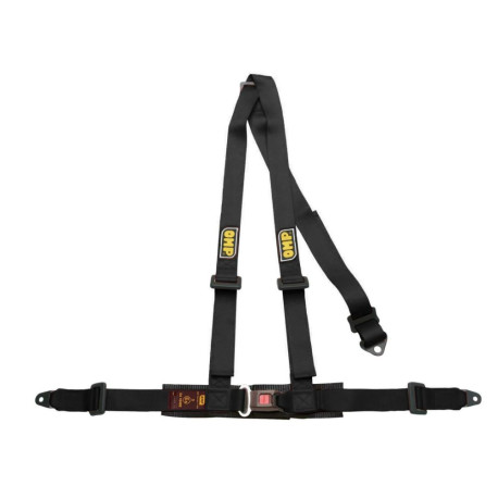 Centuri de siguranță și accesorii Centuri de siguranta in 3 puncte OMP ROAD 3 ECE 16-08, negre | race-shop.ro