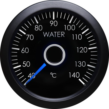 RACES VW Series Ceas indicator RACES VW Series - temperatură apă - albastru/alb | race-shop.ro