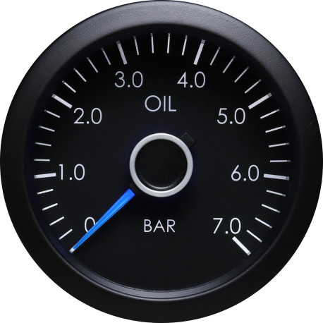 RACES VW Series Ceas indicator RACES VW Series - presiune ulei - albastru/alb | race-shop.ro