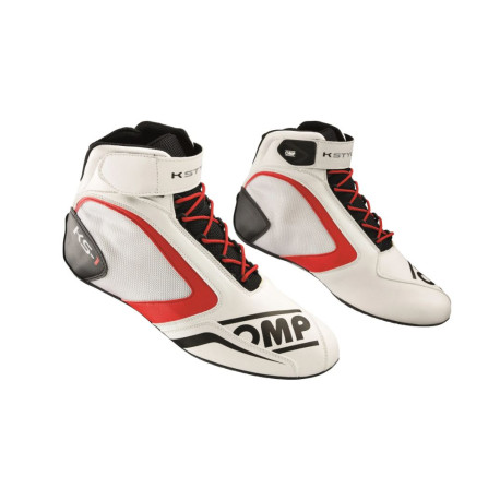 Încălțăminte Încălțăminte OMP KS-1 alb/negru/rosu | race-shop.ro