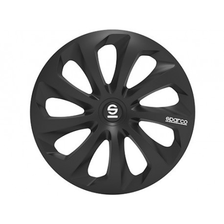 Bazár Capace roți SPARCO SICILIA - 16" (negru) DETERIORAT | race-shop.ro