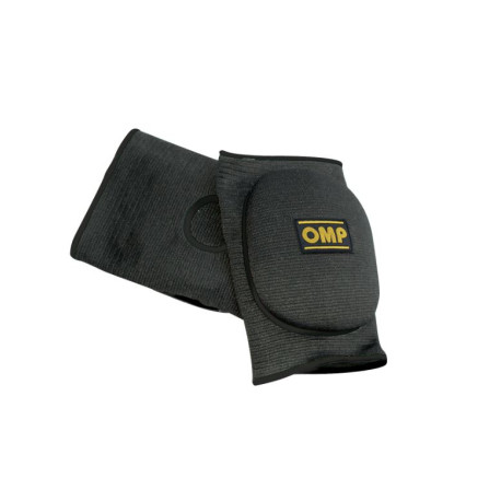 Protecție gât Genunchiere capitonate OMP, negre | race-shop.ro