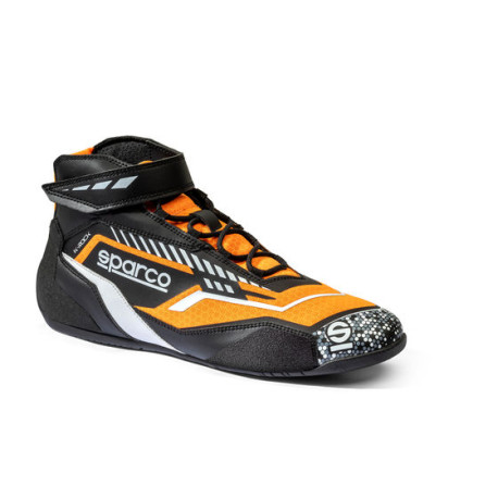 Încălțăminte Pantofi de karting Sparco K-Rock 2025 negru/portocaliu fluo | race-shop.ro