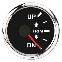 Ceas indicator RACES Marine - Indicator de înclinare a motorului (Trim meter)