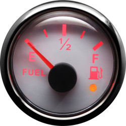 Ceas indicator RACES Marine WHITE - nivel combustibil