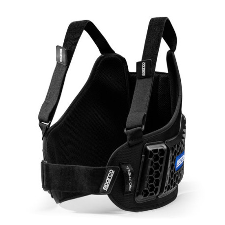 Protecție gât Sparco Pro Shell Rib Protector, negru | race-shop.ro