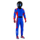 Combinezoane Costum de curse SPARCO THUNDER K48 ADV cu FIA, albastru/roșu | race-shop.ro