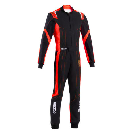 Combinezoane Costum de curse SPARCO THUNDER K48 ADV cu FIA, negru/roșu | race-shop.ro
