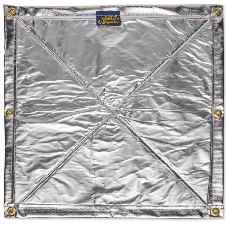 Huse, protecție termica Folie izolație ultra ușoară Thermotec, 45,7x45,7cm | race-shop.ro