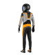 Combinezoane Costum de curse SPARCO SUPERLEGGERA-K cu FIA, negru/portocaliu fluo | race-shop.ro