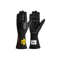 FIA MOMO PITSTOP PRO mechanic gloves, black