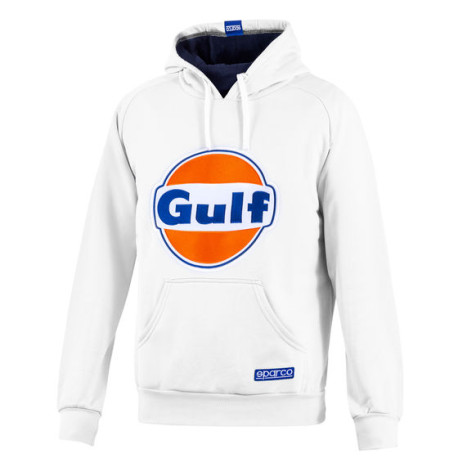 Geci și hanorace Hanorac Sparco Gulf, alb | race-shop.ro