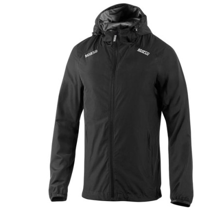 Geci și hanorace Sparco SL Windbreaker Jacket, negru | race-shop.ro