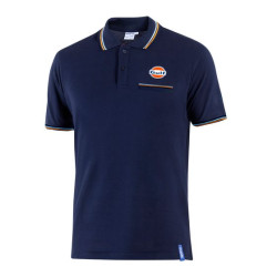 Tricou polo Spacro Gulf Buzunar, albastru