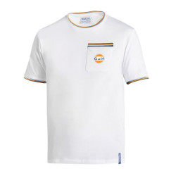 Tricou Sparco Gulf Buzunar, alb
