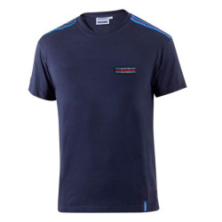 Tricou Sparco Martini Racing Top Stripes, albastru
