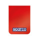 Bavete Sparco FIA Mud Flaps Pereche 4mm, roșu | race-shop.ro