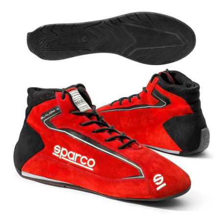 Încălțăminte Pantofi Sparco Slalom + 2025 cu FIA, roșu | race-shop.ro