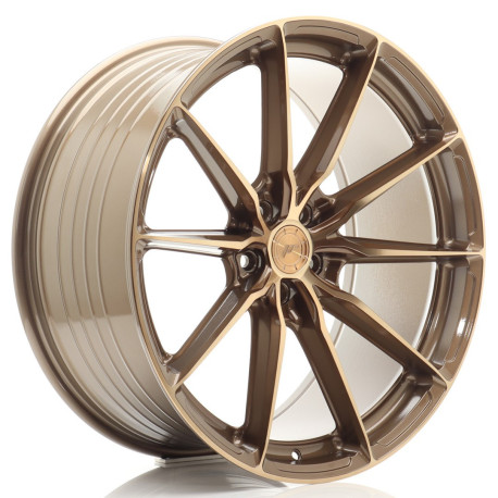Jante Japan Racing JR37 21x10 ET10-41 5H BLANK Platinum Bronze | race-shop.ro