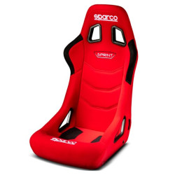 Scaun sport Sparco SPRINT+ cu FIA, roșu