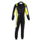 Combinezoane FIA race suit Sparco SPRINT PRO 2025, negru/galben fluo | race-shop.ro