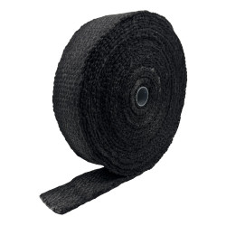 Bandă termoizolantă evacuare, ceramică negru 25mm x 4.5m x 2mm
