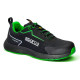 Pantofi de siguranță Sparco Traction SANYO, negru/verde
