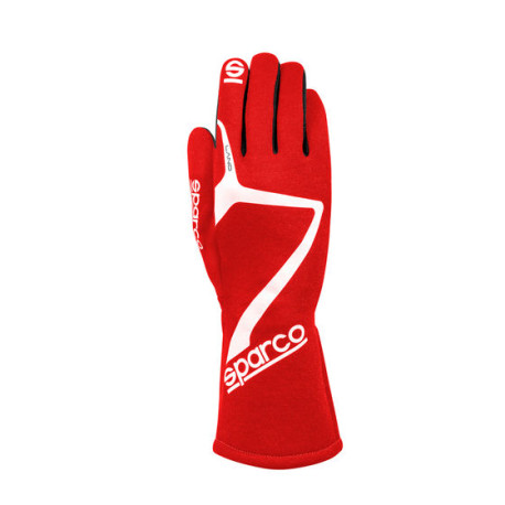 Mănuși Mănuși de curse Sparco LAND 2025 cu FIA, roșu | race-shop.ro