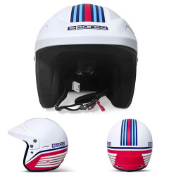 Cască Sparco J-PRO Martini Racing ECE22-06 alb
