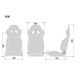 Scaune sport reglabile Scaun sport Sparco R100 MARTINI RACING | race-shop.ro