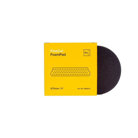 Accesorii Koch Chemie Fine Cut Pad 76 x 25 mm - Burete polish galben | race-shop.ro