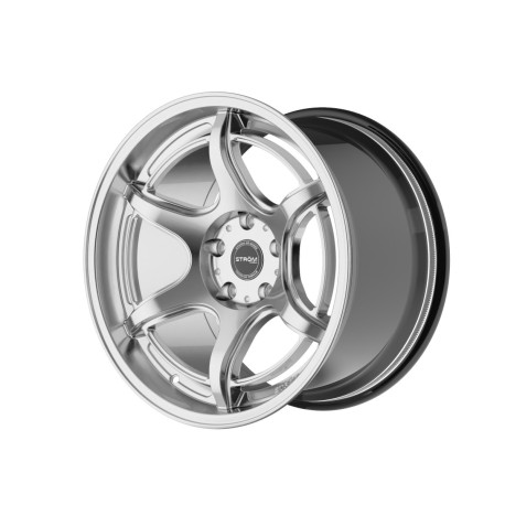 ALU disky STROM Roată STROM DS-F45 18x9 5x114.3 73.1 ET30, Light Hyper Black | race-shop.ro