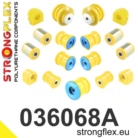 F80 F82 F83 036068A: Kit bucșe poliuretanice pentru suspensie completă SPORT | race-shop.ro