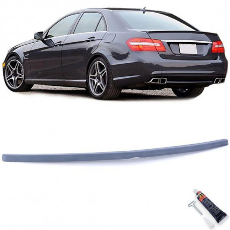 Bazár Lip spoiler spate sport optics cu ABE pentru Mercedes E W212 Limo 09-16 DETERIORAT | race-shop.ro