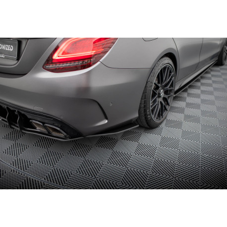 Body kit și tuning vizual Difuzor lateral spate Mercedes-AMG C63 Sedan / Estate W205 Facelift | race-shop.ro