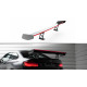 Body kit și tuning vizual MAXTON DESIGN eleron carbon cu suporți interiori + LED pentru BMW M2 F87 / 2 / 2 M-Pack F22 | race-shop.ro