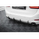 Body kit și tuning vizual MAXTON DESIGN difuzor bară spate pentru BMW 3 Sedan / Touring G20 / G21 Facelift, roșu - DUPLICATE | race-shop.ro