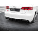 Body kit și tuning vizual Difuzor Valence Audi A3 S-Line Sportback 8V (Versiune cu vârfuri de evacuare unice pe o parte) | race-shop.ro