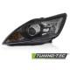 Iluminare auto FAR XENON NEGRU LATERAL STÂNGA TYC se potrivește FORD FOCUS MK2 08-10 | race-shop.ro