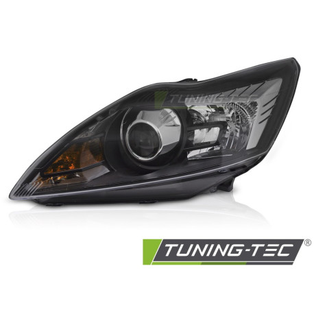 Iluminare auto FAR XENON NEGRU LATERAL STÂNGA TYC se potrivește FORD FOCUS MK2 08-10 | race-shop.ro