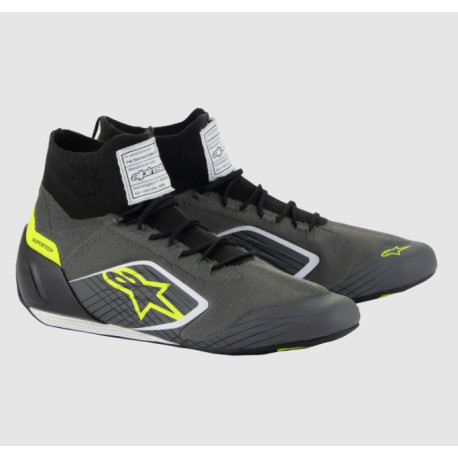 Încălțăminte Pantofi FIA Race Alpinestars Supertech, gri/galben fluo | race-shop.ro