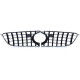 Bazár Grilă sport negru-lucios cromat pentru Mercedes GLS X166 15-19 DETERIORAT | race-shop.ro